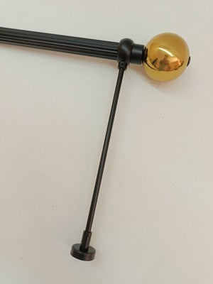 Metal Fon Perde Rustik Perde Askısı