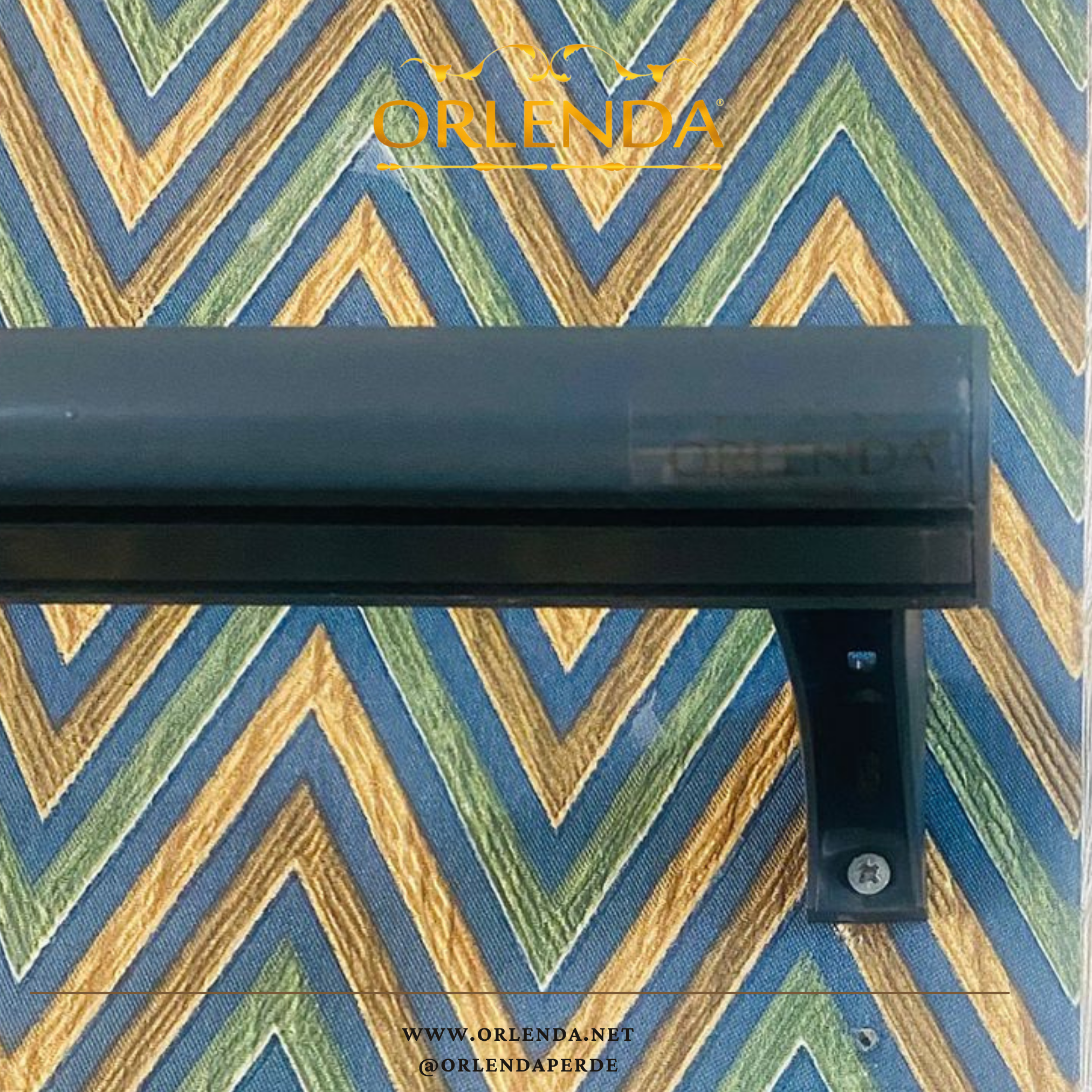 Antrasit Dekoratif Ray 125cm - İkili Korniş