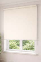 Krem Stor Perde – Düz Renk Modern ve Şık Tasarım | Özel Ölçü Seçenekli